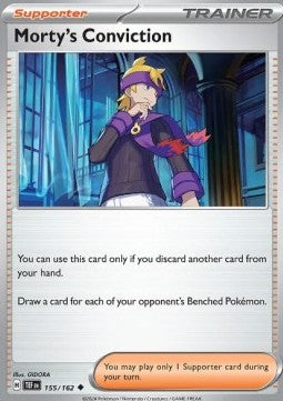 Morty's Conviction - Temporal Forces (Uncommon) [TEF-155] Hover Image