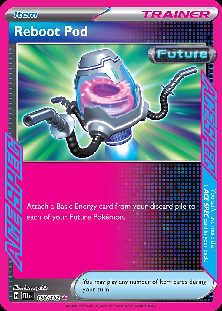 Reboot Pod - Temporal Forces (ACE Rare) [TEF-158] Hoofdafbeelding