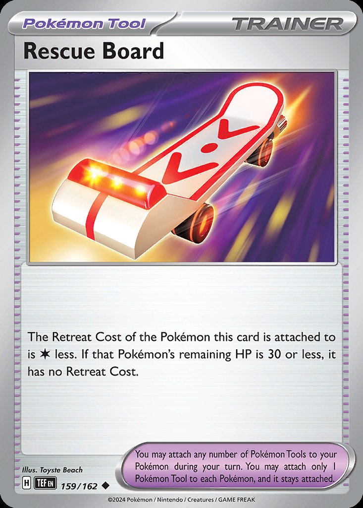 Rescue Board - Temporal Forces (Uncommon) [TEF-159] Immagine principale del prodotto