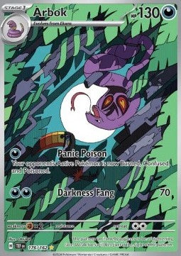 Arbok - Temporal Forces (Illustration Rare) [TEF-176] Main image