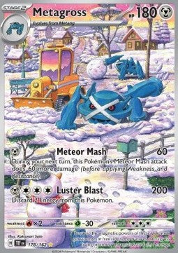 Metagross - Temporal Forces (Illustration Rare) [TEF-178] Hover Image