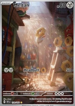 Meltan - Temporal Forces (Illustration Rare) [TEF-179] Hover Image