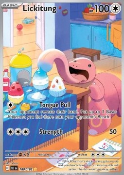 Lickitung - Temporal Forces (Illustration Rare) [TEF-180] Hover Image