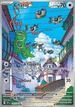 Chatot - Temporal Forces (Illustration Rare) [TEF-181] Imagen principal del producto