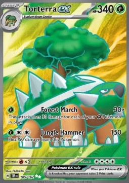 Torterra ex - Temporal Forces (Ultra Rare) [TEF-185] Hover Image