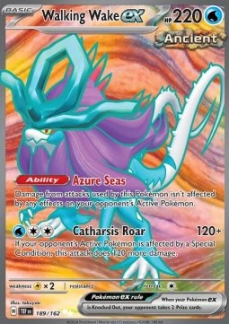 Walking Wake ex - Temporal Forces (Ultra Rare) [TEF-189] Hover Image