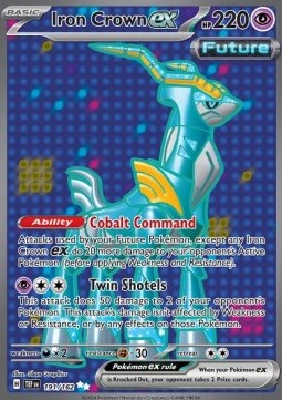 Iron Crown ex - Temporal Forces (Ultra Rare) [TEF-191] Hover Image