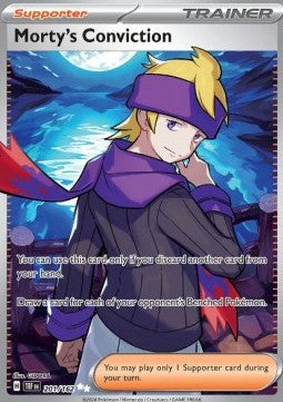 Morty's Conviction - Temporal Forces (Ultra Rare) [TEF-201] Hover Image