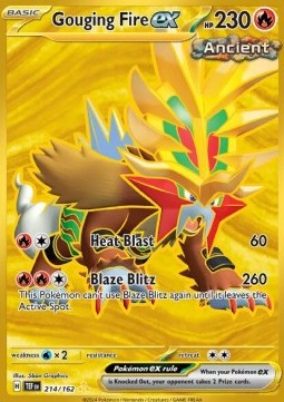 Gouging Fire ex - Temporal Forces (Secret Rare) [TEF-214] Image principale du produit
