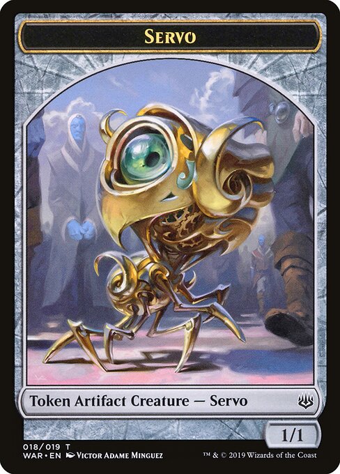 Servo – War of the Spark Tokens (TWAR-18) Magic: The Gathering card | LC-REM-20260804-15151822373196-761507d5-d36a-4123-a074-95d7f6ffb4c5