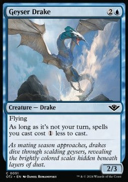 Geyser Drake - Outlaws of Thunder Junction (Common) [OTJ-51] Imagen principal del producto