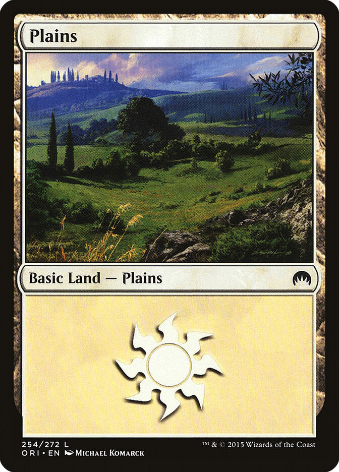 Plains (V.2) - Magic Origins (Land) [ORI-254]