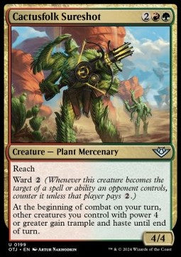 Cactusfolk Sureshot - Outlaws of Thunder Junction (Uncommon) [OTJ-199] Imagen principal del producto