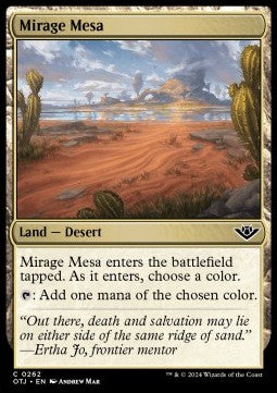Mirage Mesa - Outlaws of Thunder Junction (Common) [OTJ-262] Imagen principal del producto