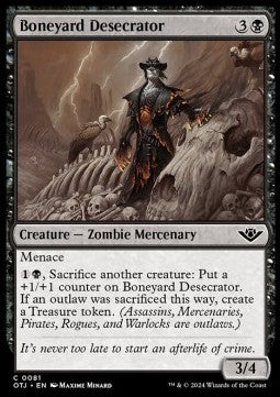 Boneyard Desecrator - Outlaws of Thunder Junction (Common) [OTJ-81] Imagen principal del producto