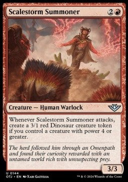 Scalestorm Summoner - Outlaws of Thunder Junction (Uncommon) [OTJ-144] Imagen principal del producto