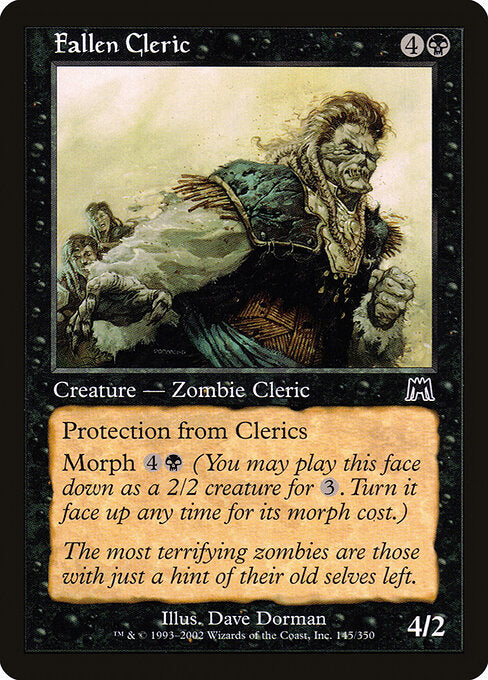 Fallen Cleric – Onslaught (ONS-145) Magic: The Gathering card