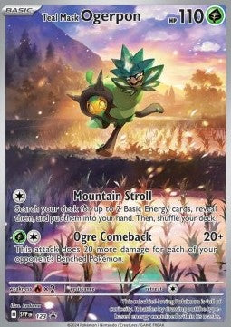 Teal Mask Ogerpon - SV Black Star Promos (Promo) [SVP-123] Main image