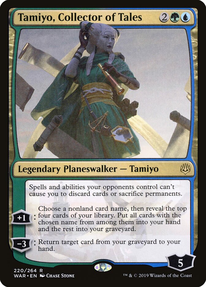 Tamiyo, Collector of Tales - War of the Spark (Rare) [WAR-220]