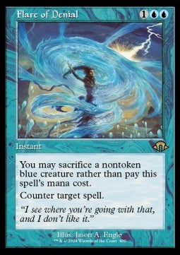 Flare of Denial (V.2) - Modern Horizons 3: Extras (Rare) [XMH3-400] Main image