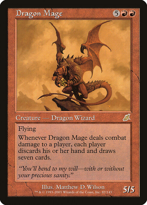 Dragon Mage – Scourge (SCG-87) Magic: The Gathering card Immagine principale del prodotto