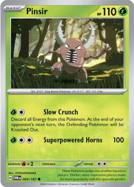 Pinsir - Twilight Masquerade (Common) [TWM-003] Main image