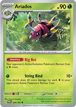 Ariados - Twilight Masquerade (Uncommon) [TWM-005]