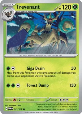 Trevenant - Twilight Masquerade (Common) [TWM-013] Immagine principale del prodotto