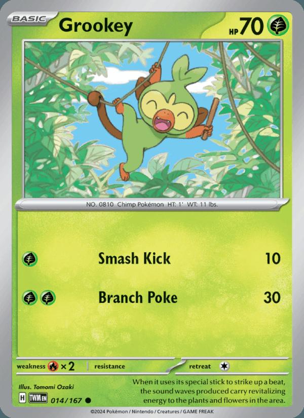 Grookey - Twilight Masquerade (Common) [TWM-014] Hoofdafbeelding