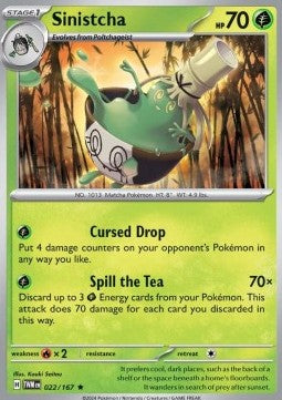 Sinistcha - Twilight Masquerade (Rare) [TWM-022] Hover Image