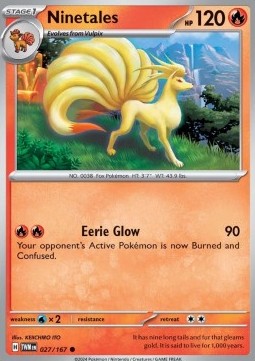 Ninetales - Twilight Masquerade (Common) [TWM-027] Imagen principal del producto
