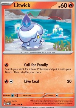 Litwick - Twilight Masquerade (Common) [TWM-036] Imagen principal del producto