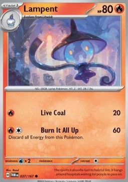 Lampent - Twilight Masquerade (Common) [TWM-037] Hover Image