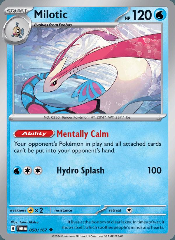 Milotic - Twilight Masquerade (Uncommon) [TWM-050] Hoofdafbeelding