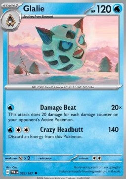 Glalie - Twilight Masquerade (Uncommon) [TWM-052] Imagen principal del producto