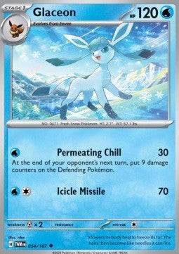 Glaceon - Twilight Masquerade (Uncommon) [TWM-054] Imagen principal del producto