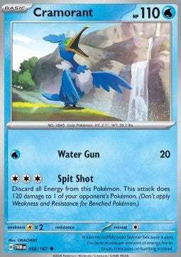 Cramorant - Twilight Masquerade (Uncommon) [TWM-058]