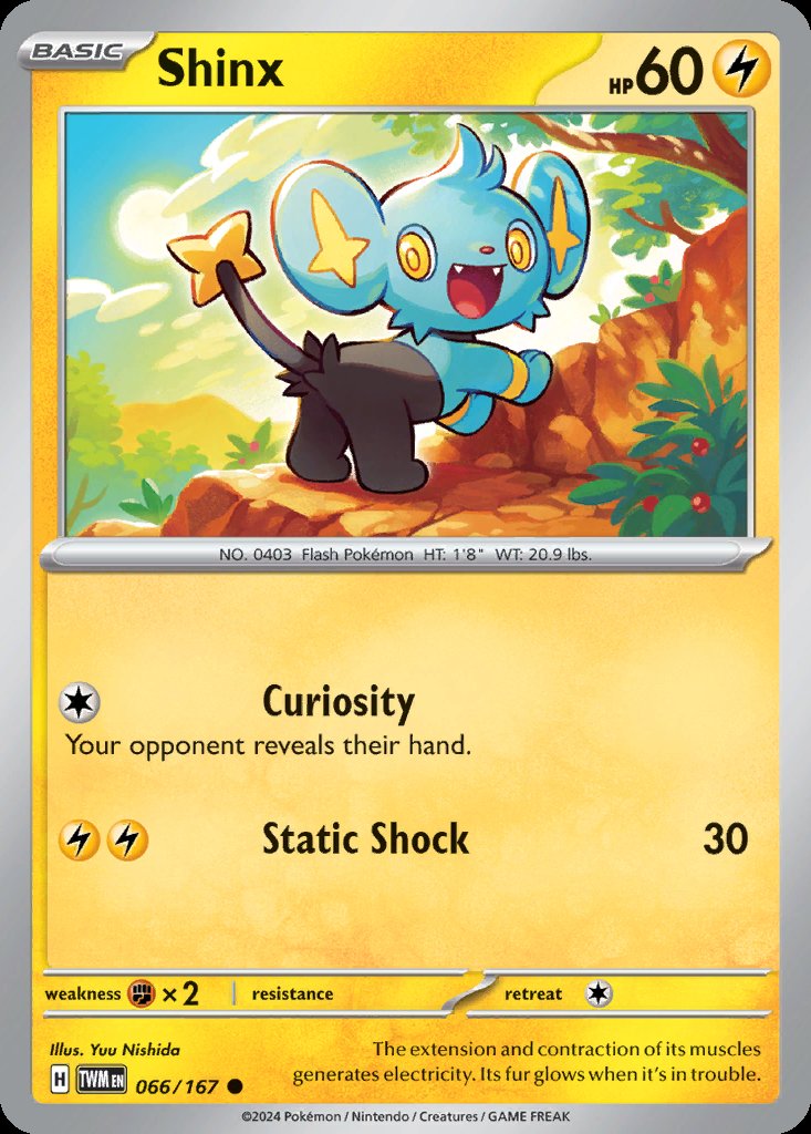 Shinx - Twilight Masquerade (Common) [TWM-066] Immagine principale del prodotto