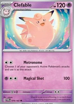 Clefable - Twilight Masquerade (Uncommon) [TWM-079] Hover Image