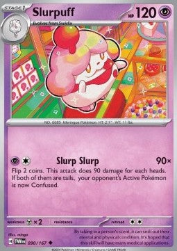 Slurpuff - Twilight Masquerade (Uncommon) [TWM-090] Main image