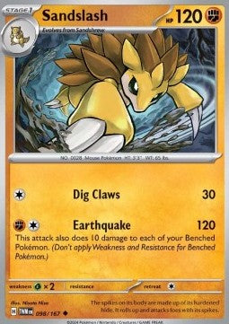 Sandslash - Twilight Masquerade (Uncommon) [TWM-098] Immagine principale del prodotto