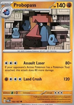 Probopass - Twilight Masquerade (Uncommon) [TWM-102] Hover Image