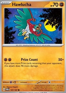 Hawlucha - Twilight Masquerade (Common) [TWM-107] Hover Image