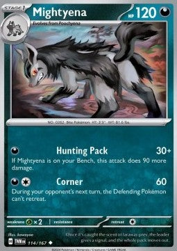 Mightyena - Twilight Masquerade (Uncommon) [TWM-114] Main image