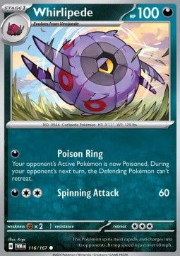 Whirlipede - Twilight Masquerade (Common) [TWM-116] Hover Image