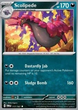 Scolipede - Twilight Masquerade (Uncommon) [TWM-117] Main image