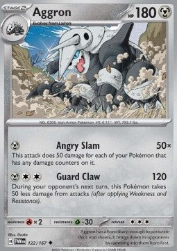 Aggron - Twilight Masquerade (Uncommon) [TWM-122] Hover Image