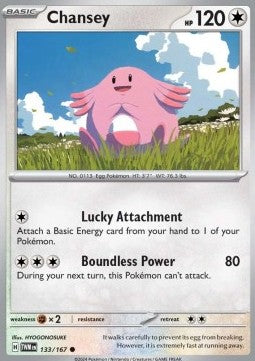 Chansey - Twilight Masquerade (Common) [TWM-133] Imagen principal del producto