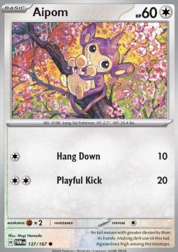 Aipom - Twilight Masquerade (Common) [TWM-137] Hauptbild