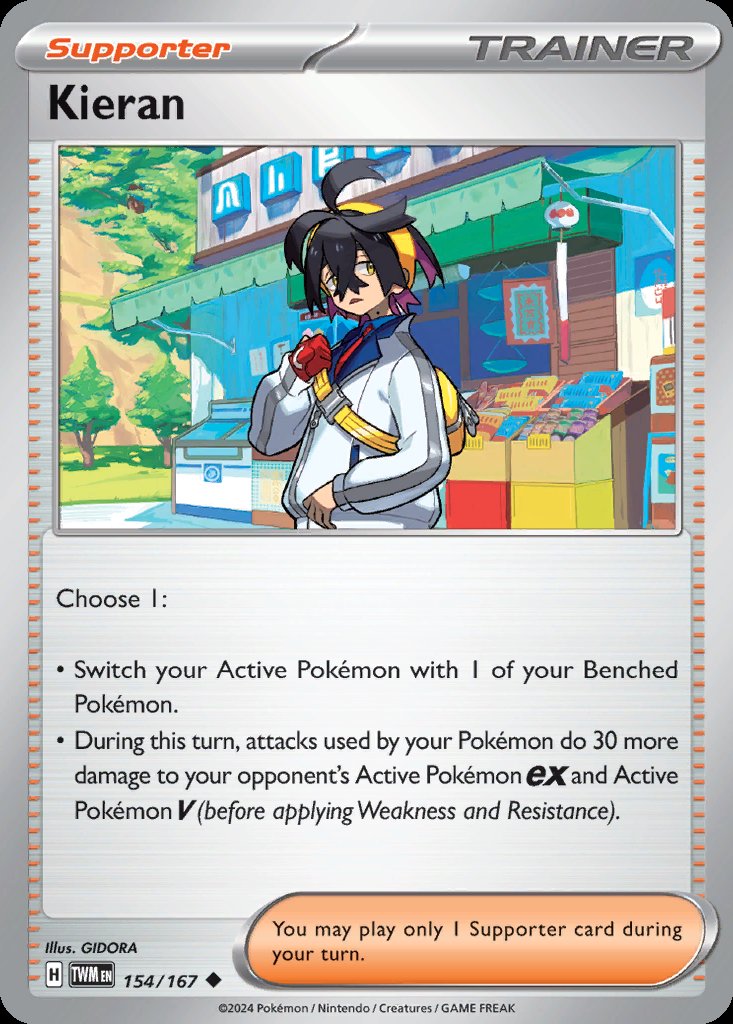 Kieran - Twilight Masquerade (Uncommon) [TWM-154] Main image